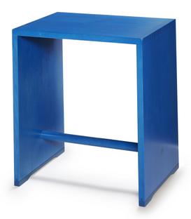 Ulmer Hocker in Colour Dark blue