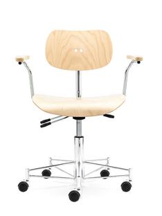 SBG 197 R Without upholstery|Natural beech|Natural|With armrests