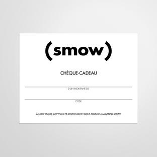 smow Gift Certificate 250 EUR|PDF voucher via e-mail|French