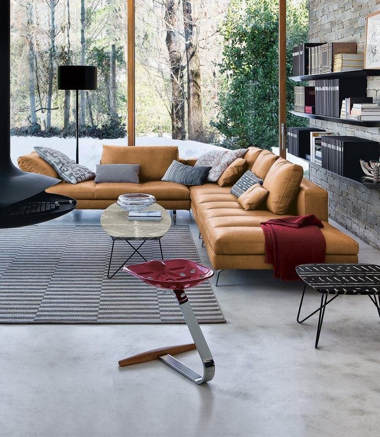 Stool Mezzadro, Orange | Zanotta | Stools - Designer